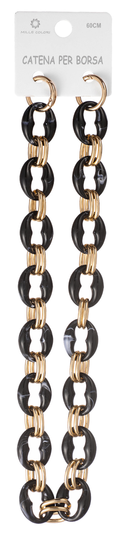 Catena per Borsa Tracolla in Resina Multicolore - 60 cm