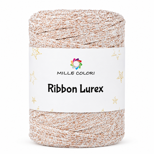 Bianco Rame – Ribbon Lurex 250 g – Tutti i Colori – Immagine 1 di 3