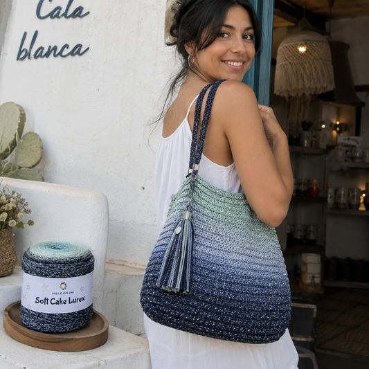 SOFT CAKE LUREX 250G DIAMANTE MARINO MODEL