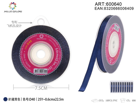 NASTRO DI RASO - BLU NAVY