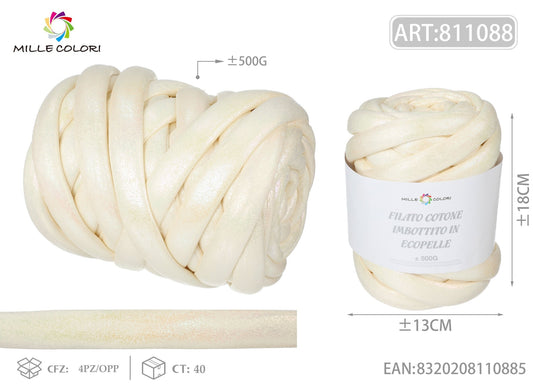 Beige – Filato Marshmallow Iridescente 500 g – Tutti i Colori – Immagine 1 di 1