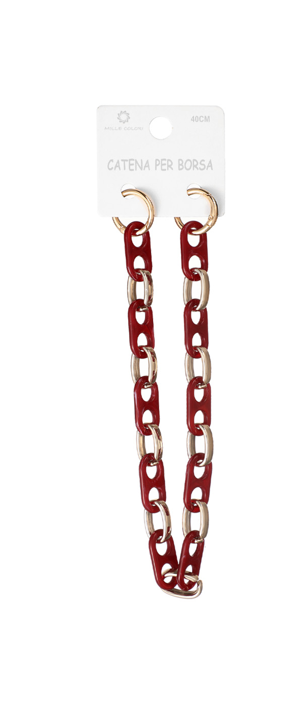 Catena per Borsa Elegante in Acrilico e Metallo – 40cm