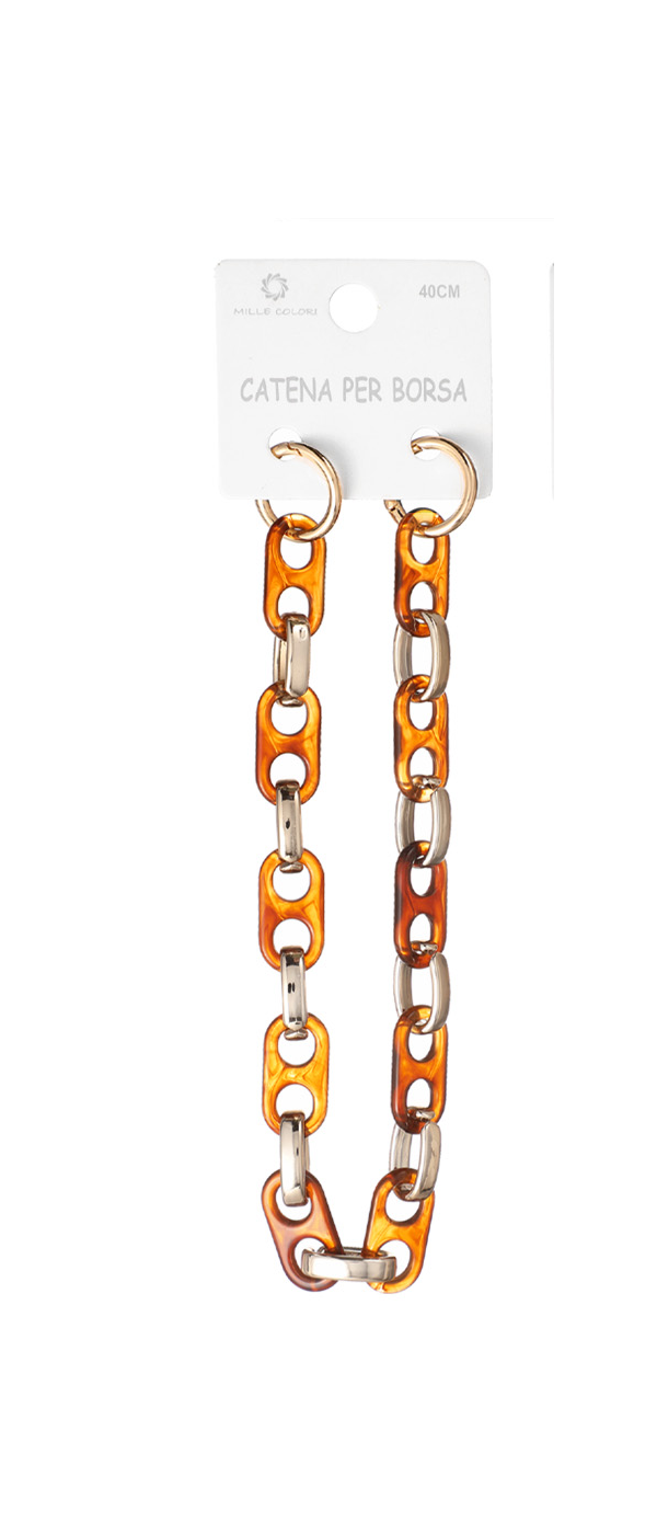 Catena per Borsa Elegante in Acrilico e Metallo – 40cm