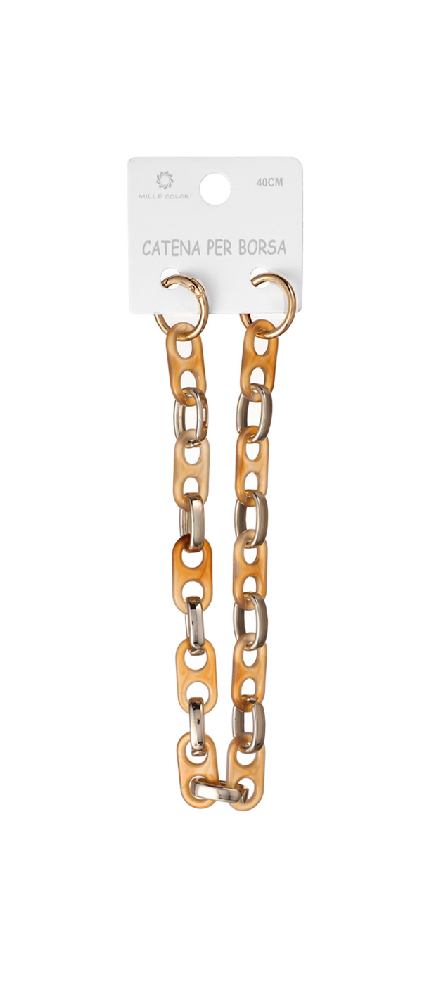Catena per Borsa Elegante in Acrilico e Metallo – 40cm