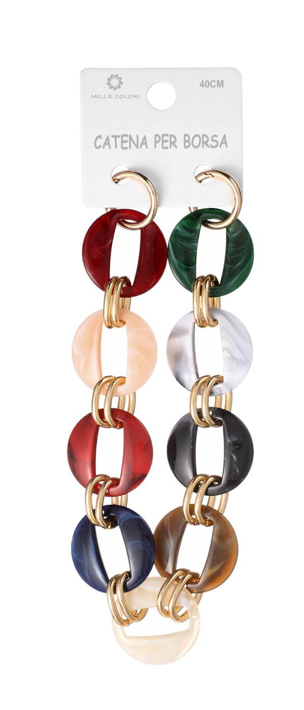 Catena per Borsa in Resina Pastello – 40CM