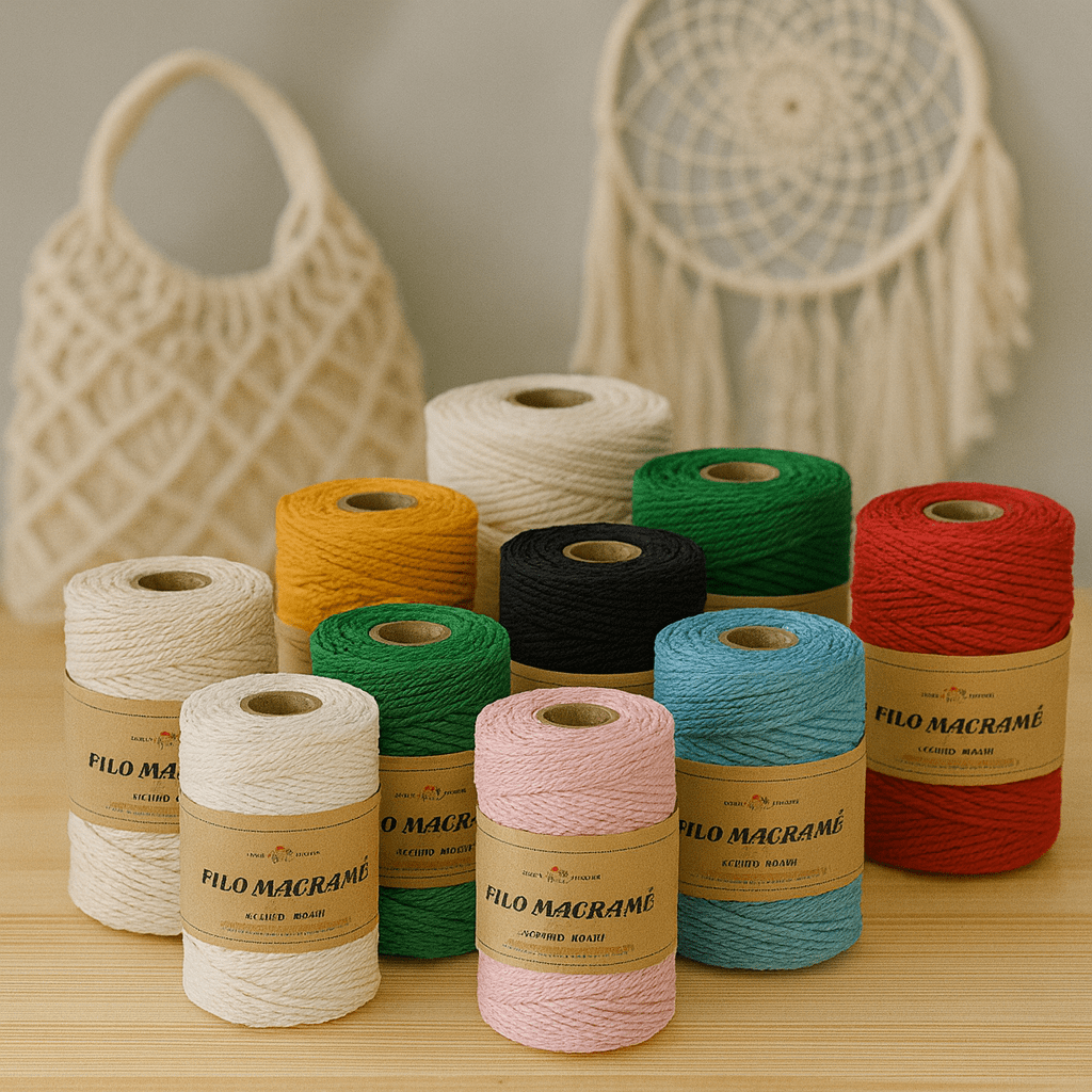 FILO MACRAME 400g -MILLE COLORI - WE MAKE DIY -MILLE COLORI
