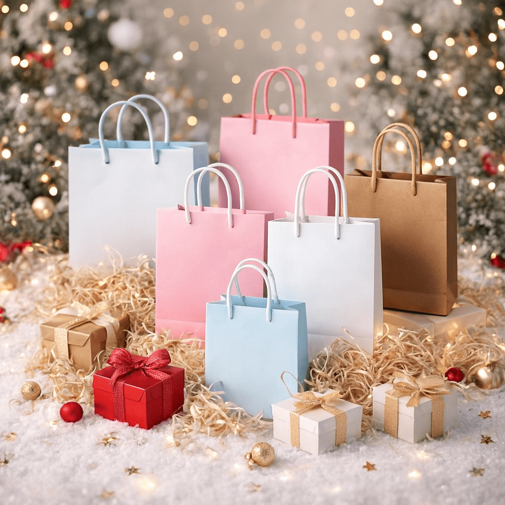 SACCHETTI REGALO IN CARTA -MILLE COLORI - WE MAKE DIY -MILLE COLORI