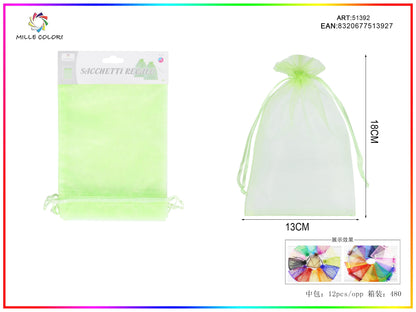 Sacchetti in organza 13cm*18cm 4pz