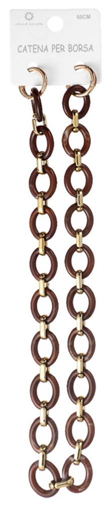 Catena per Borsa  Catena Rotonda Resina - 60CM