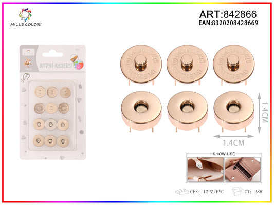 BOTTONI MAGNETICI 1.4CM 6PZ