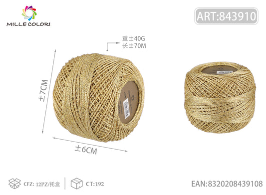 Filo lurex sottile 40g 70m ¨COro