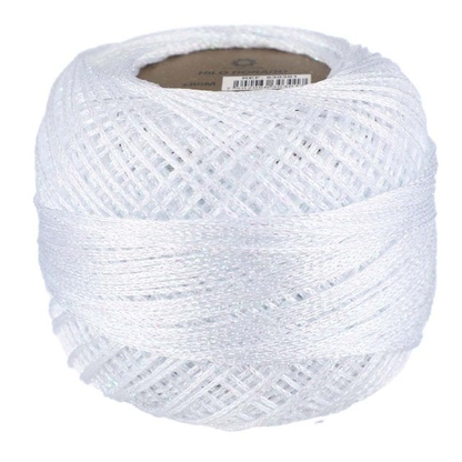 Merchant – Bianco – Filo Lurex Sottile 40 g – Tutti i Colori – Foto prodotto