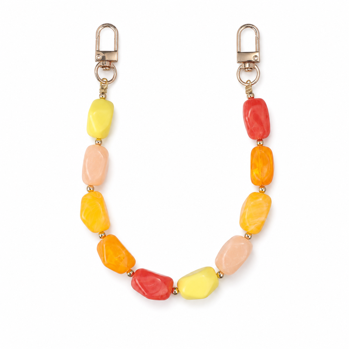 Manico Tramonto Multicolor con Elementi Irregolari – 32 cm | SKU 845725 | Immagine 1 di 3 | Prodotto su sfondo bianco