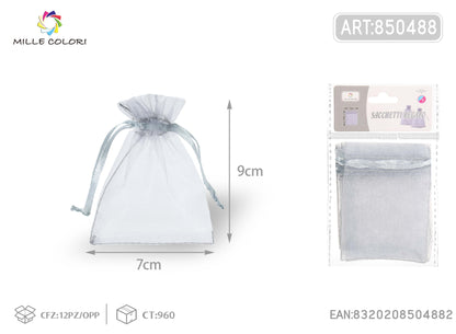Sacchetti in organza 7cm*9cm 6pz