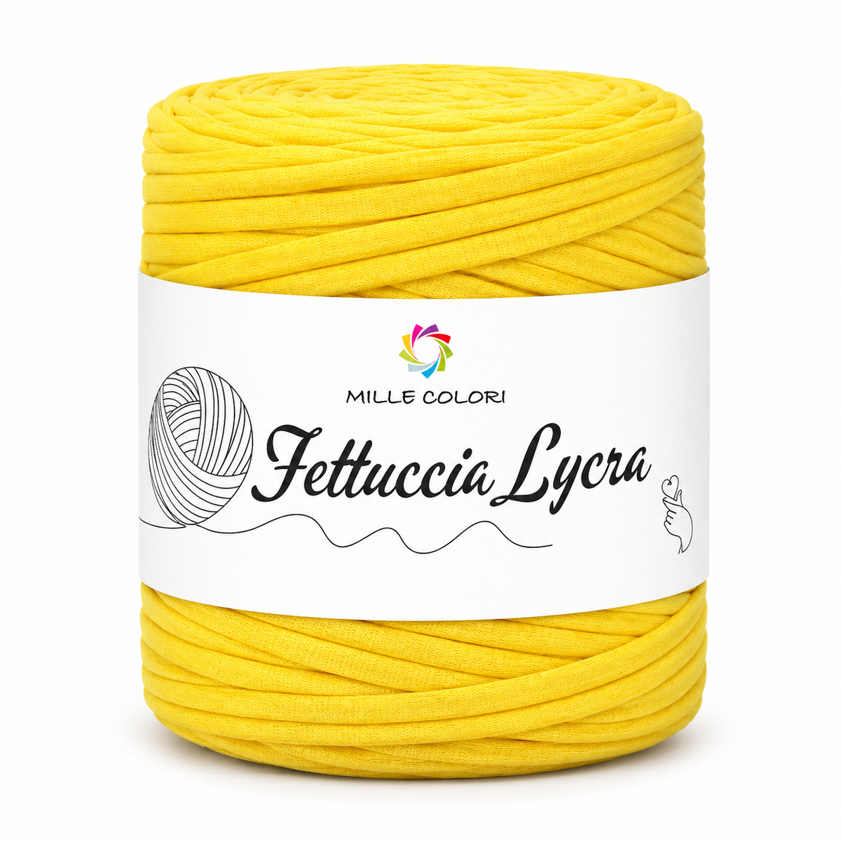 Giallo – Fettuccia T-shirt 350 g – Tutti i Colori – Immagine 4 di 5