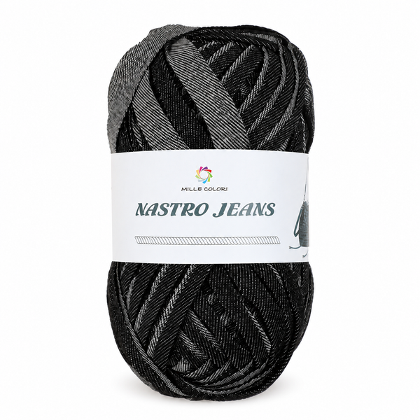 Fettuccia Jeans Grigio Scuro Jeans