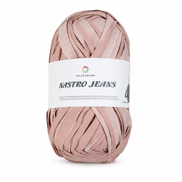 Fettuccia Jeans Rosa Jeans