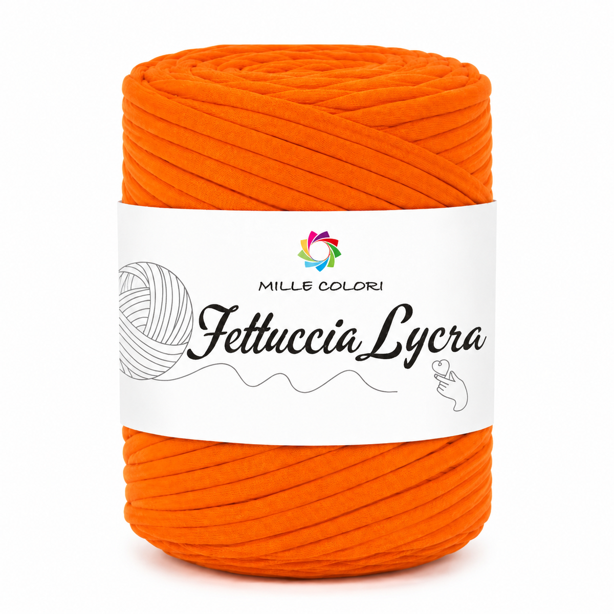 Arancione – Fettuccia T-shirt 650 g – Tutti i Colori – Immagine 2 di 4