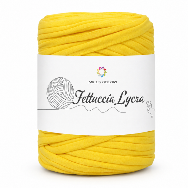 Giallo – Fettuccia T-shirt 650 g – Tutti i Colori – Immagine 2 di 5