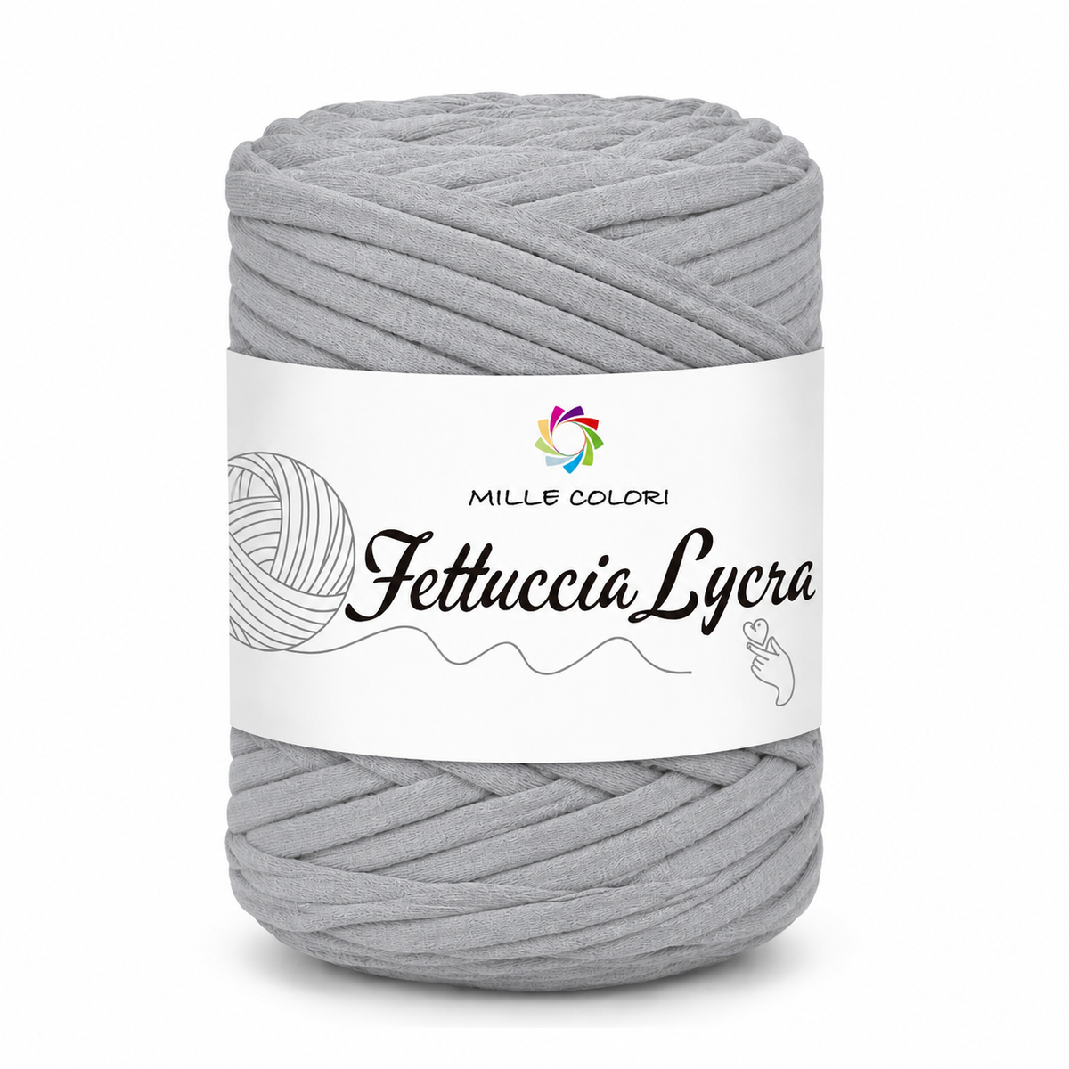Grigio – Fettuccia T-shirt 650 g – Tutti i Colori – Immagine 2 di 4