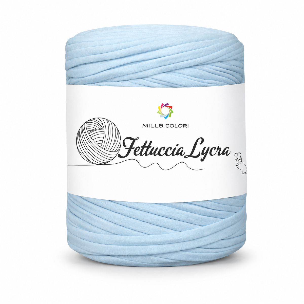 Azzurro – Fettuccia T-shirt 650 g – Tutti i Colori – Immagine 5 di 7