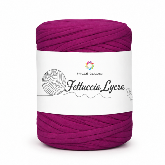 Fettuccia T-shirt 350g per borse Ciclamino