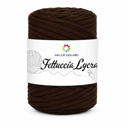 Fettuccia T-shirt 350g per borse Marone Scuro