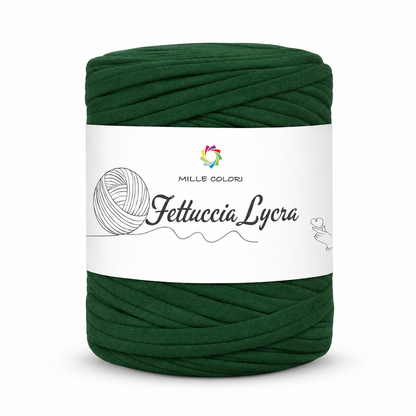 Fettuccia T-shirt 350g per borse Verde