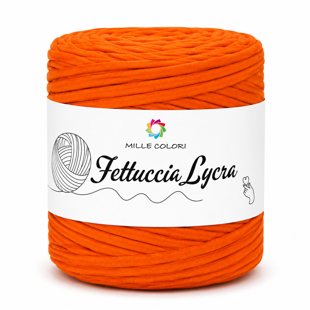 Arancione – Fettuccia T-shirt 350 g – Tutti i Colori – Immagine 4 di 4