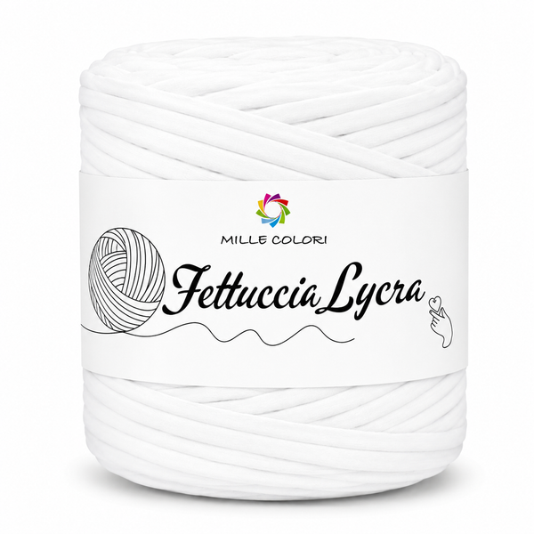 Bianco – Fettuccia T-shirt 650 g – Tutti i Colori – Immagine 1 di 4