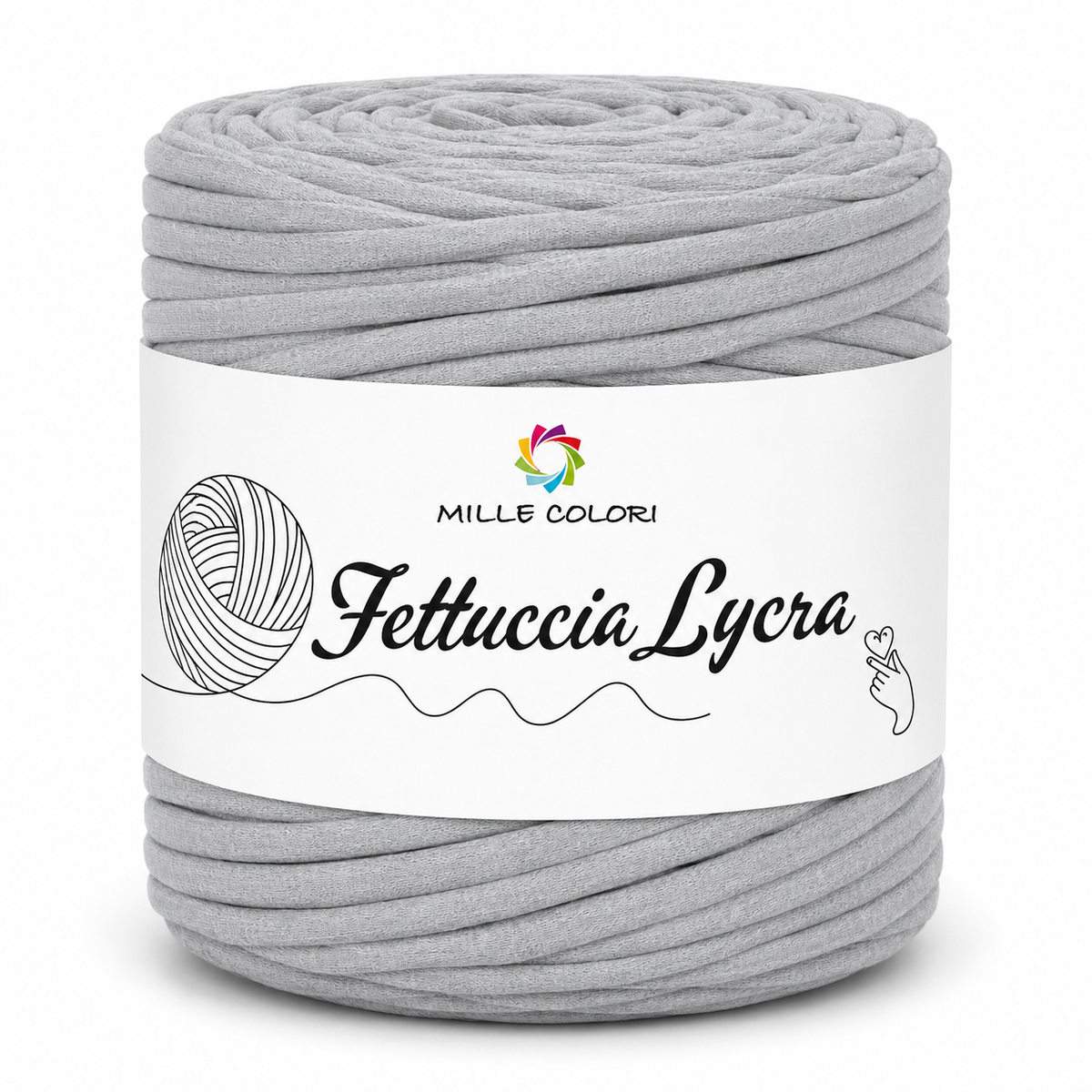 Grigio – Fettuccia T-shirt 650 g – Tutti i Colori – Immagine 1 di 4