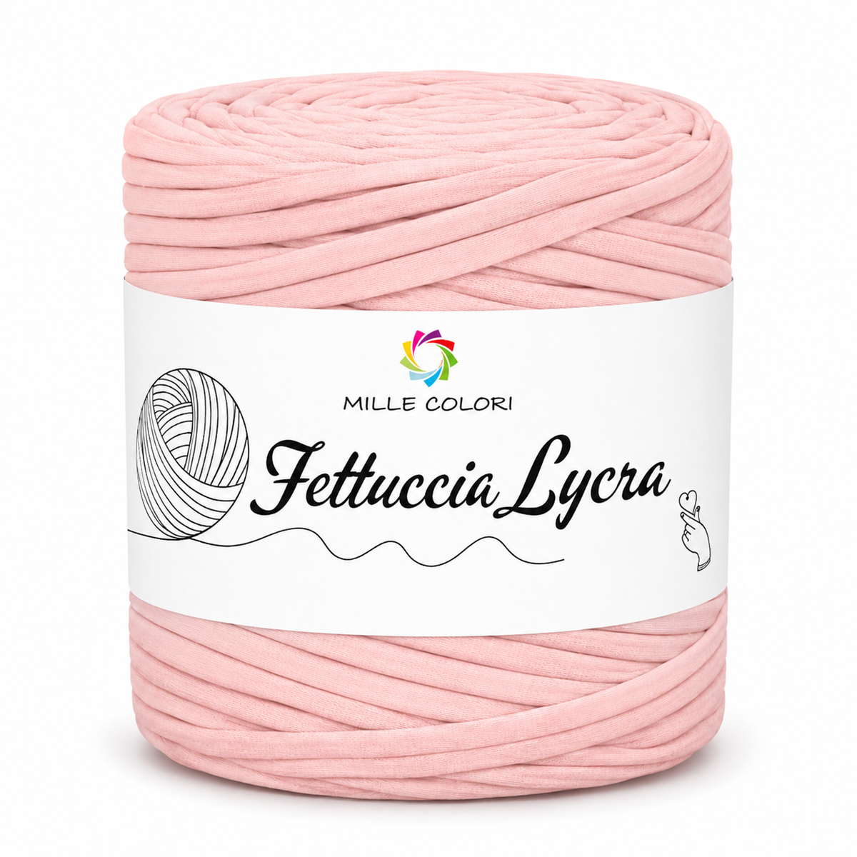 Rosa chiaro – Fettuccia T-shirt 350 g – Tutti i Colori – Immagine 4 di 4