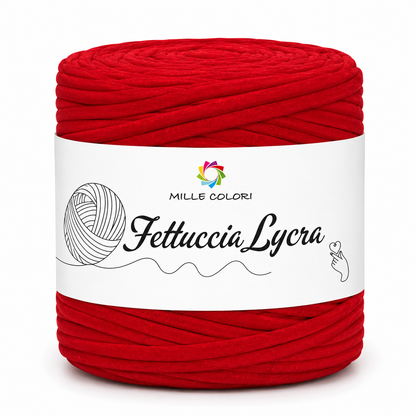 Rosso – Fettuccia T-shirt 350 g – Tutti i Colori – Immagine 4 di 4
