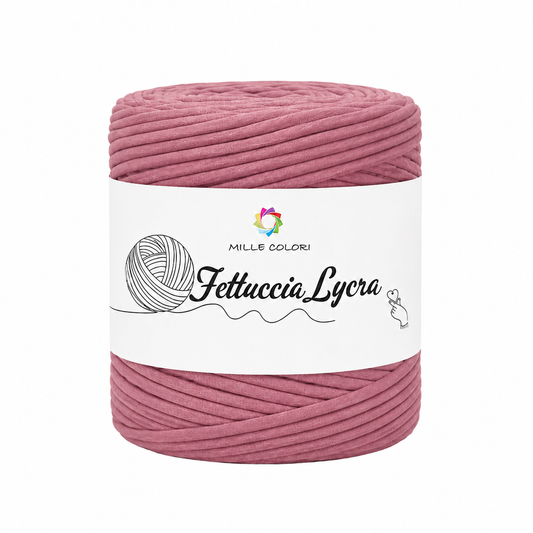 Fettuccia T-shirt per borse, tappeti e accessori handmade -Corallo