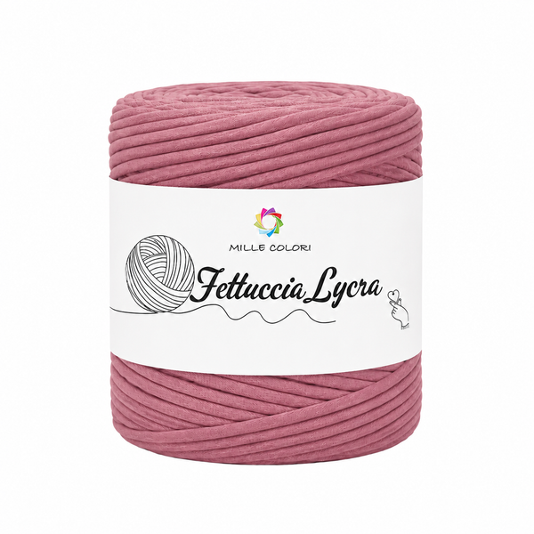 Fettuccia T-shirt per borse, tappeti e accessori handmade -Corallo