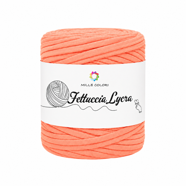 Fettuccia T-shirt per borse, tappeti e accessori handmade -Rosa pesca