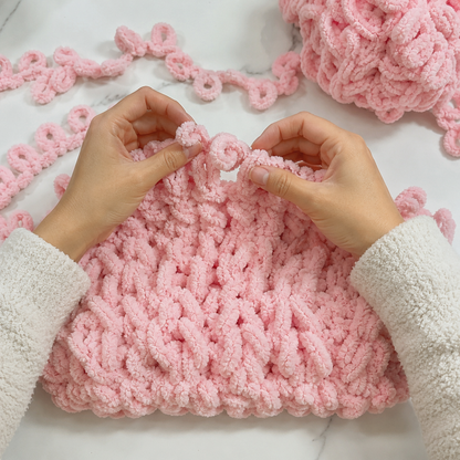 Rosa – Filato Mani 8 mm 100 g – Tutti i Colori – Immagine 3 di 3