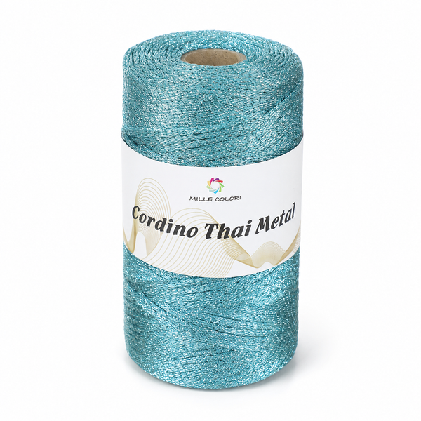 Filato Metallico Azzurro