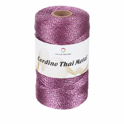 Filato Metallico Rosa