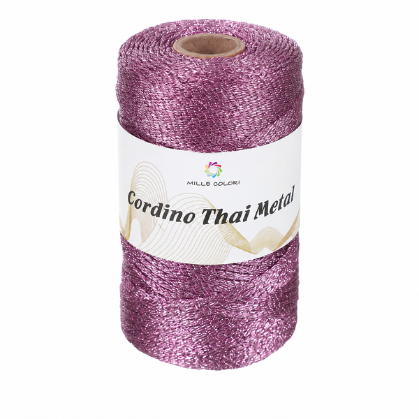 Filato Metallico Rosa
