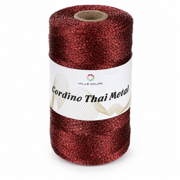 Filato Metallico Rosso
