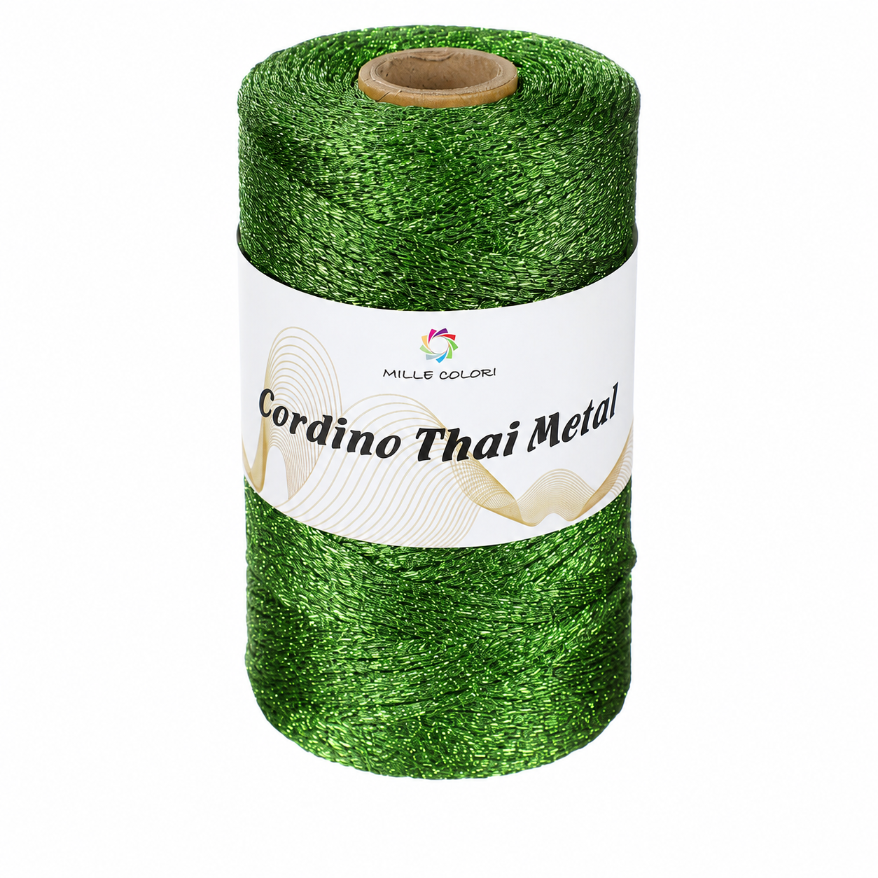 Filato Metallico Verde Mela