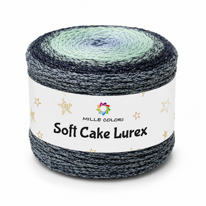 SOFT CAKE LUREX 250G DIAMANTE MARINO