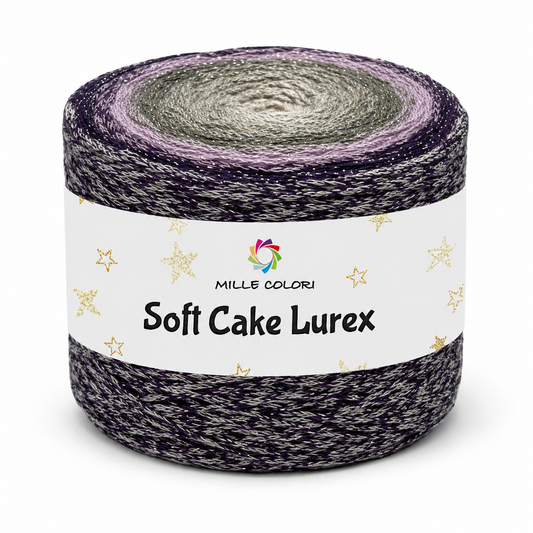SOFT CAKE LUREX 250G GALASSIA VIOLA