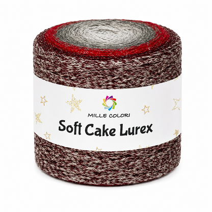 SOFT CAKE LUREX 250G OMBRA RUBINO