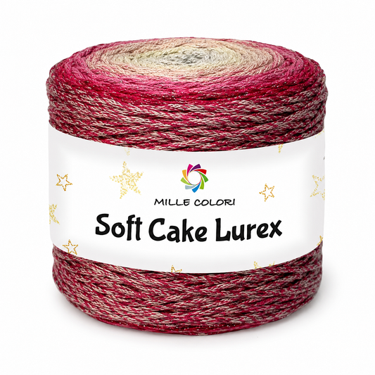 SOFT CAKE LUREX 250G ROSA CHAMPAGNE