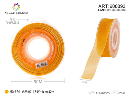 NASTRO ORGANZA - ORO