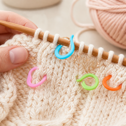 Segnapunti Colorati Apribili per Maglia e Uncinetto | Mille Colori