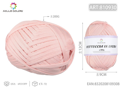 Rosa Carne – Fettuccia in Lycra 200 g – Tutti i Colori – Immagine 1 di 1