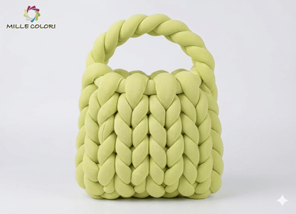 Verde Oliva – Filato Marshmallow a Coste 500 g – Tutti i Colori – Immagine 2 di 2